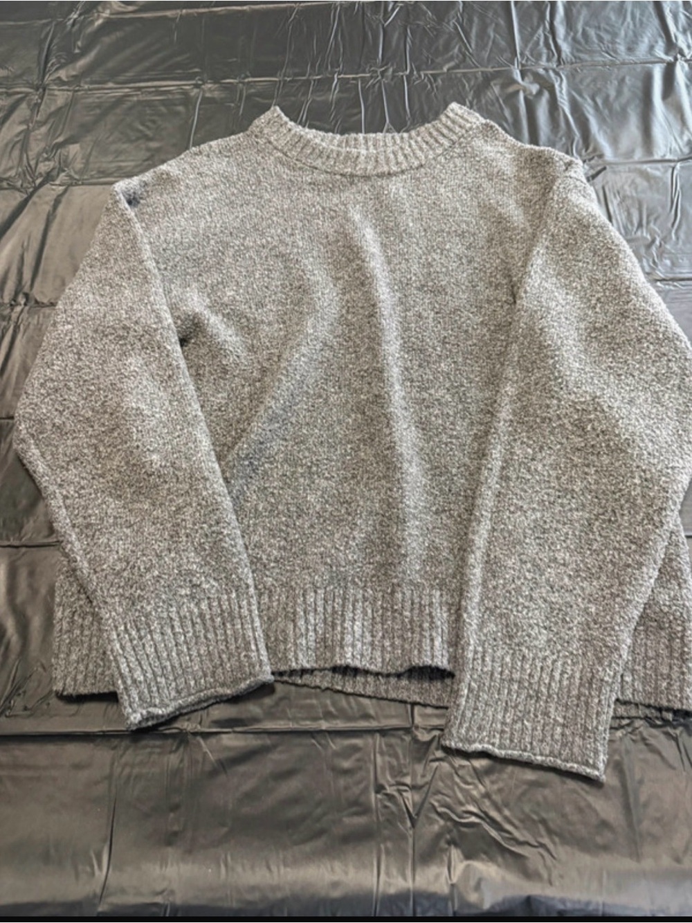 American Eagle Outfitters Gray Crewneck Sweater